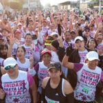 Más de mil mujeres participan en la carrera “Unidas Hasta la Meta” organizada por el Gobierno de Nezahualcóyotl